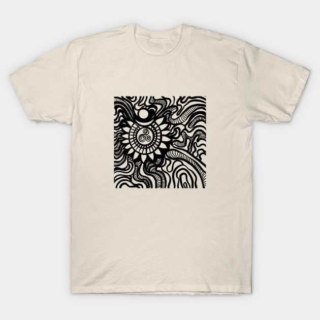 Psychedelic Art T-Shirt by kating